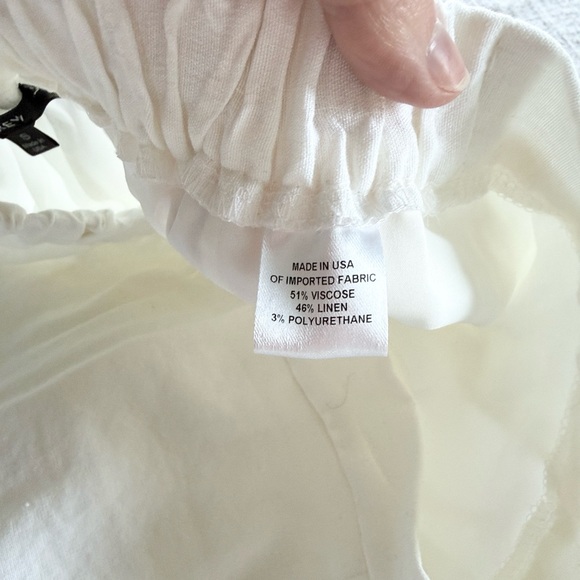 NWOT DREW Sz Small Whitney Linen Pant - Picture 3 of 4